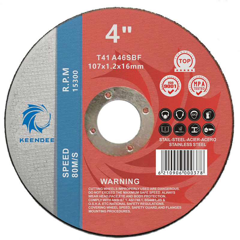 4 Inch Cutting Discs For Metal, Pipe, Ss Pipe, Metal Sheet, 4Inches (107X1.2X16)