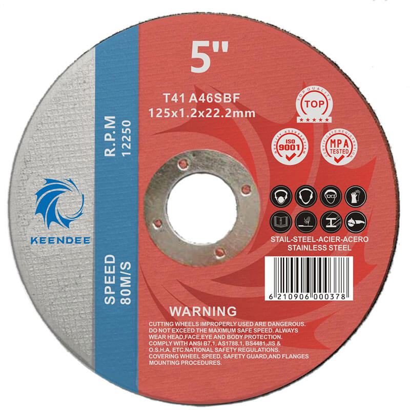 5 Inch Abrasive Wheels For Metals, Cutting All Kinds Of Pipes, 5 Inches (125X2.0X22)